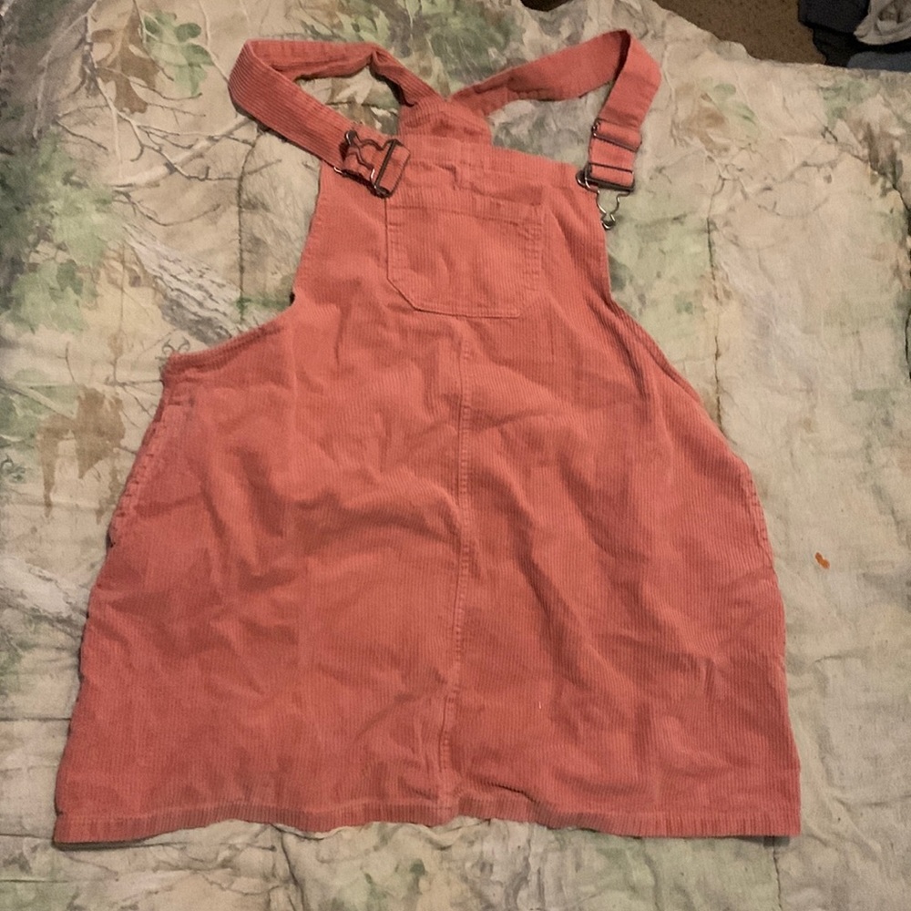 Short overall dress